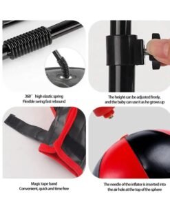 Alternative view of Детска боксова круша бокс с ръкавици и стойка височина от 68 до 124см