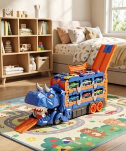 Динозавър Писта ТИР с колички – 12 в 1