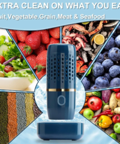 Alternative view of Йонен пречиствател за плодове, зеленчуци и месо – Хидроксилна технология за 99% чиста храна